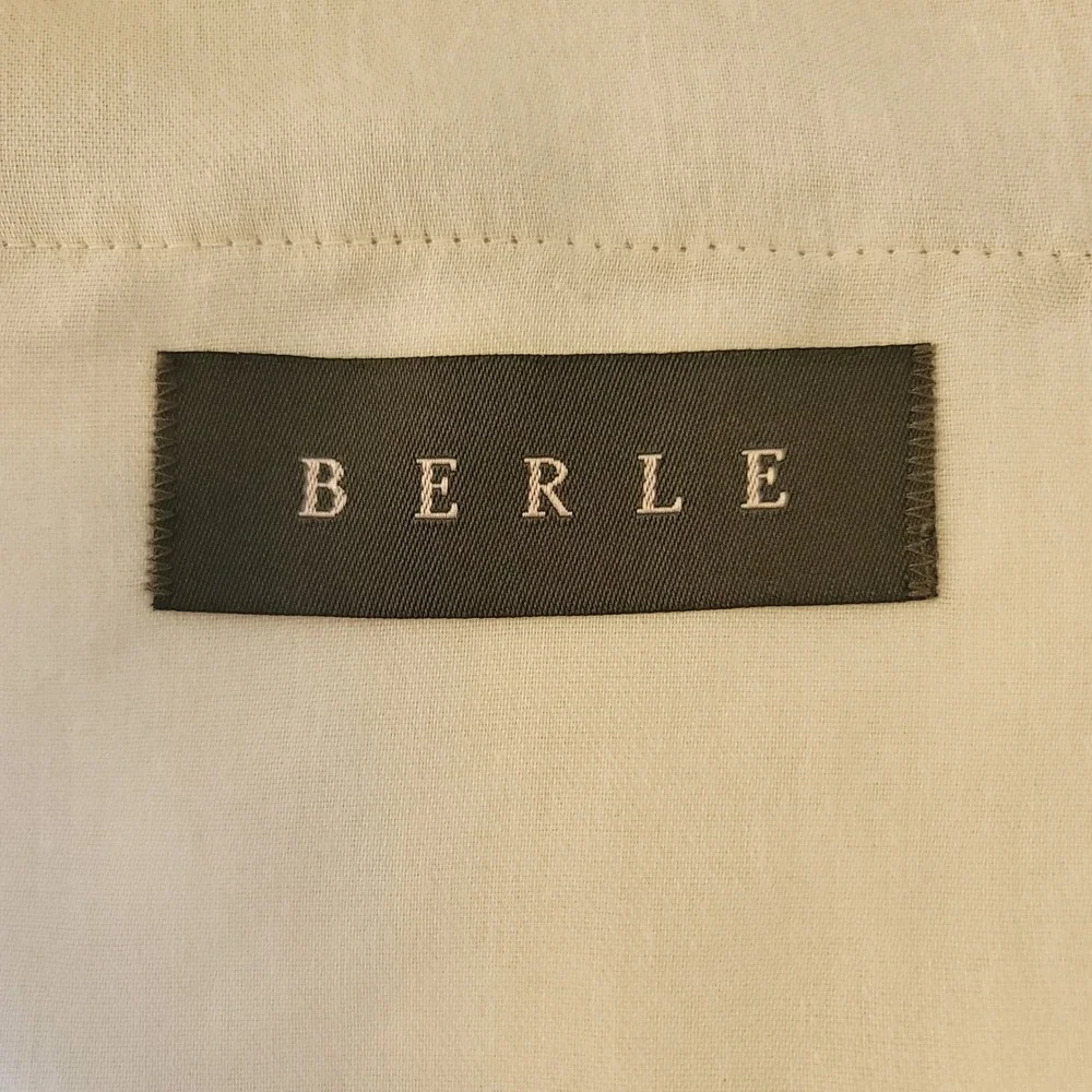 Berle Mens Pleated Corduroy Dress Pants Brown Straight Leg Trousers 38‎ R 18151